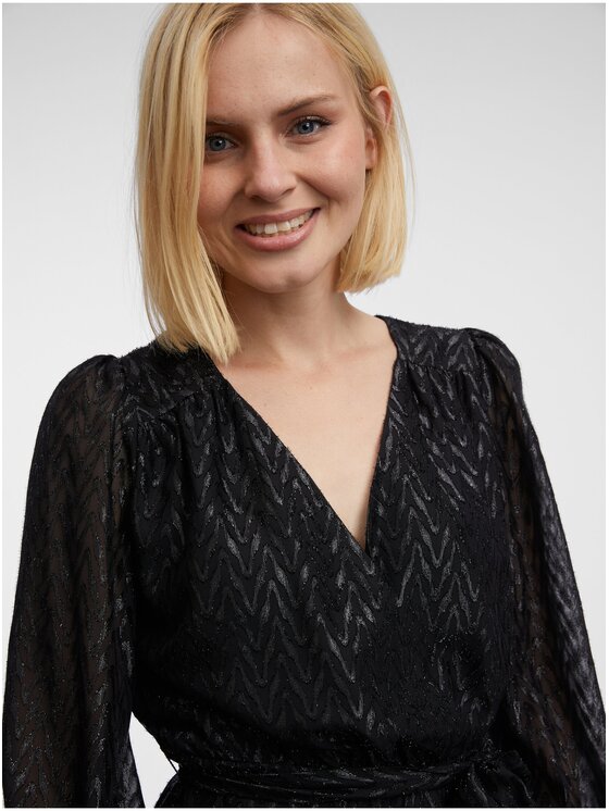 Orsay Orsay Sukienka 415049660000__38 Czarny Regular Fit