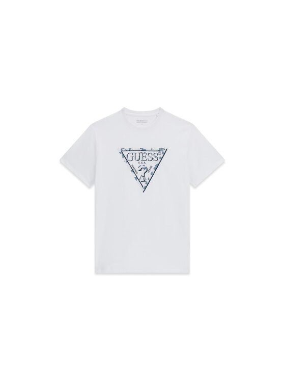 Guess Guess T-Shirt 183289 Bílá Classic Fit