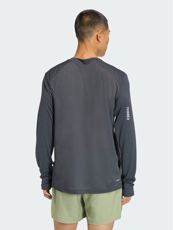 adidas adidas Koszulka techniczna 159148 Szary Regular Fit