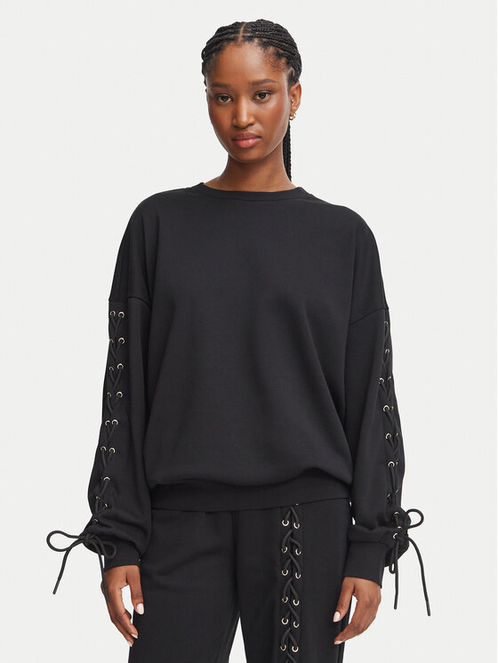Liu Jo Jopa TF6276 F0334 Črna Relaxed Fit
