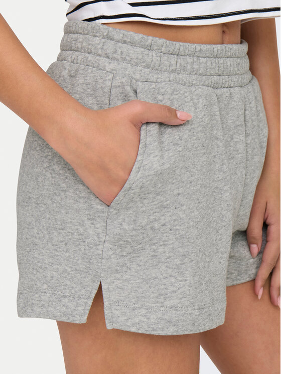 ONLY ONLY Športne kratke hlače Sweat 15245800 Siva Regular Fit