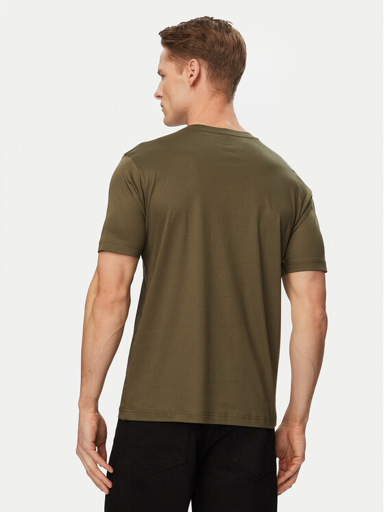 BOSS BOSS T-Shirt TS_PS Spirit 70 50562696 Khaki Regular Fit