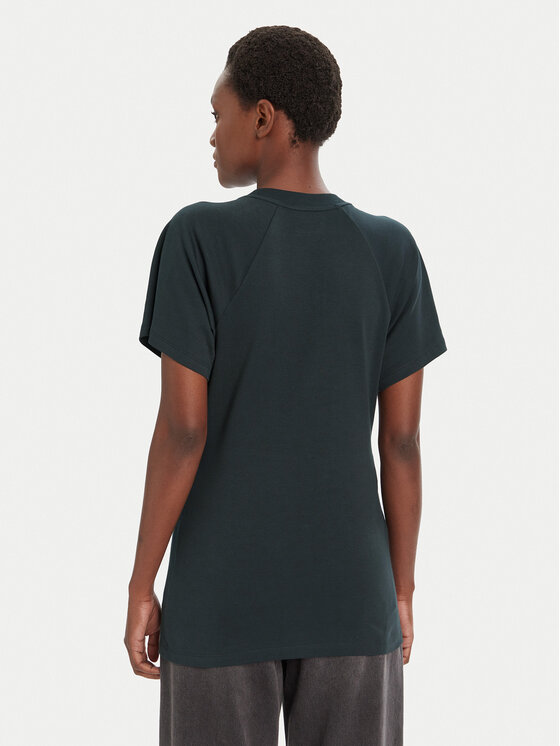 HUGO HUGO T-särk Daqua 50542762 Must Regular Fit