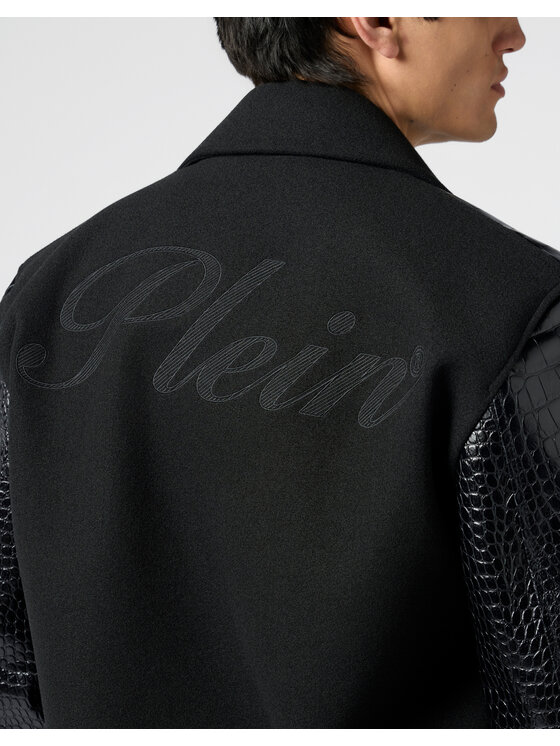 PHILIPP PLEIN PHILIPP PLEIN Kurtka puchowa 30572 Czarny Regular Fit