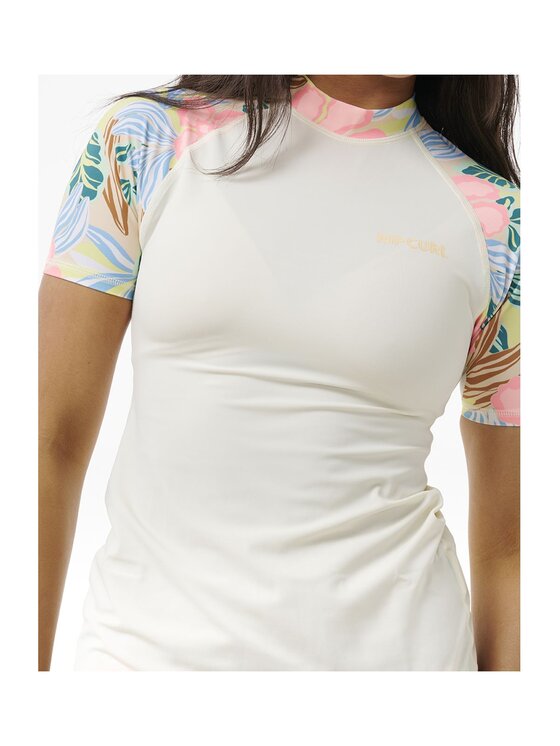 Rip Curl Rip Curl Koszulka do pływania Follow The Sun Upf 50 S/S Pomarańczowy