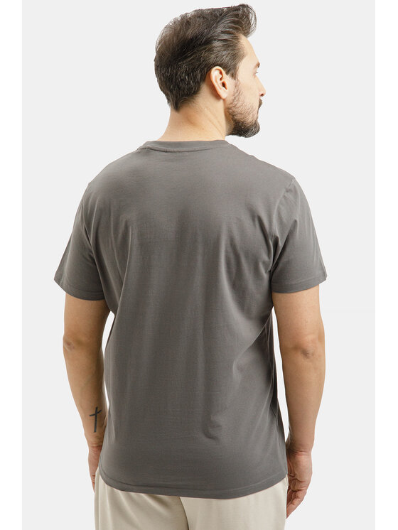 Cross Jeans Cross Jeans T-Shirt 16154-021 Szary Regular Fit