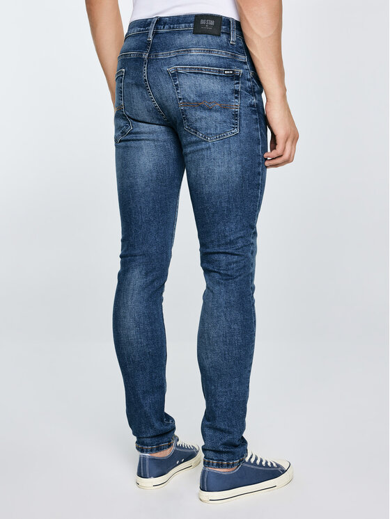 BIG STAR BIG STAR Jeansy NADER Niebieski Skinny Fit