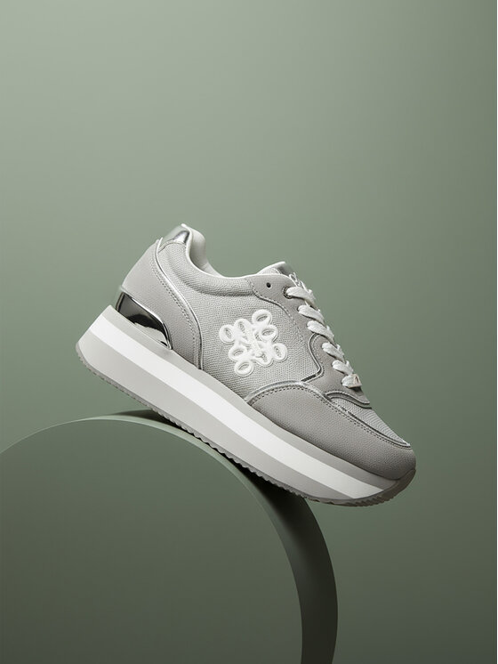 Nine West Nine West Laisvalaikio batai SS25-3C093 Sidabrinė