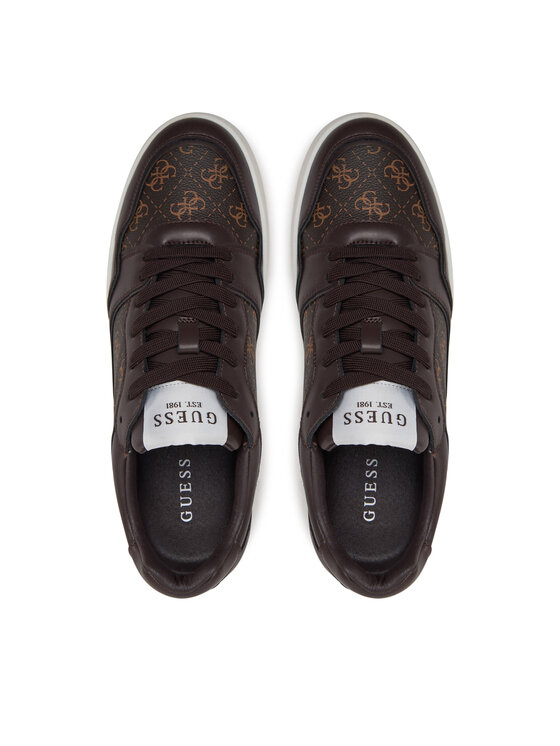 Guess Guess Sneakersy FMJWII LEA12 Brązowy