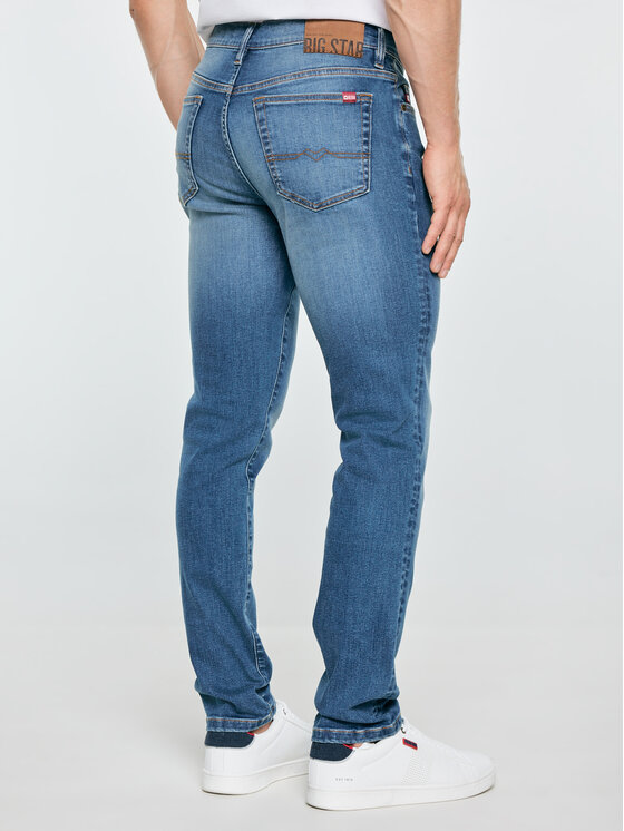 BIG STAR BIG STAR Jeansy TERRY SLIM Niebieski Slim Fit