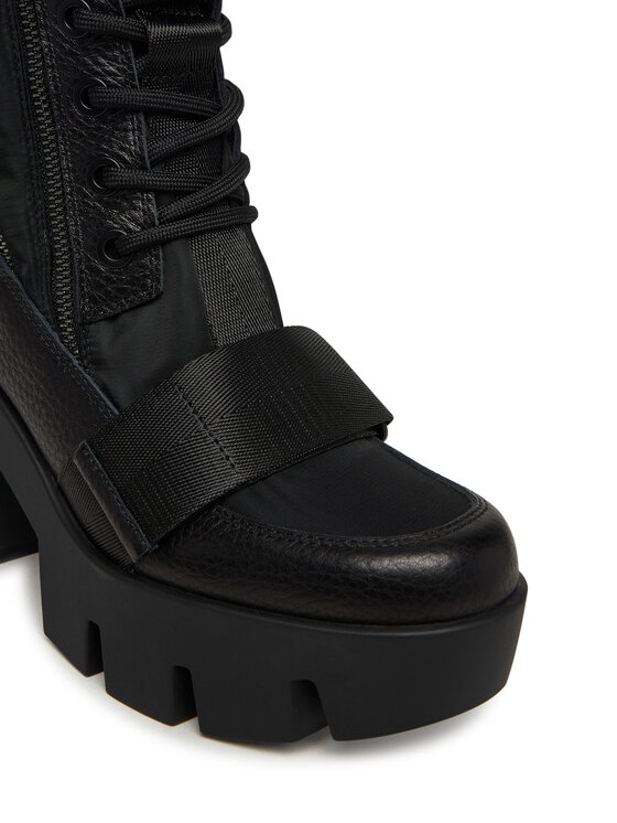 United Nude United Nude Μποτίνια Grip Combat Mid 1096201165 Μαύρο