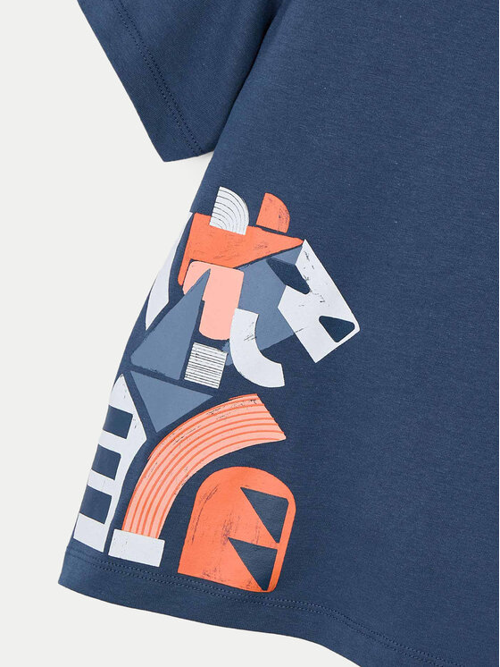 Mayoral Mayoral T-krekls 3029 Tumši zils Regular Fit