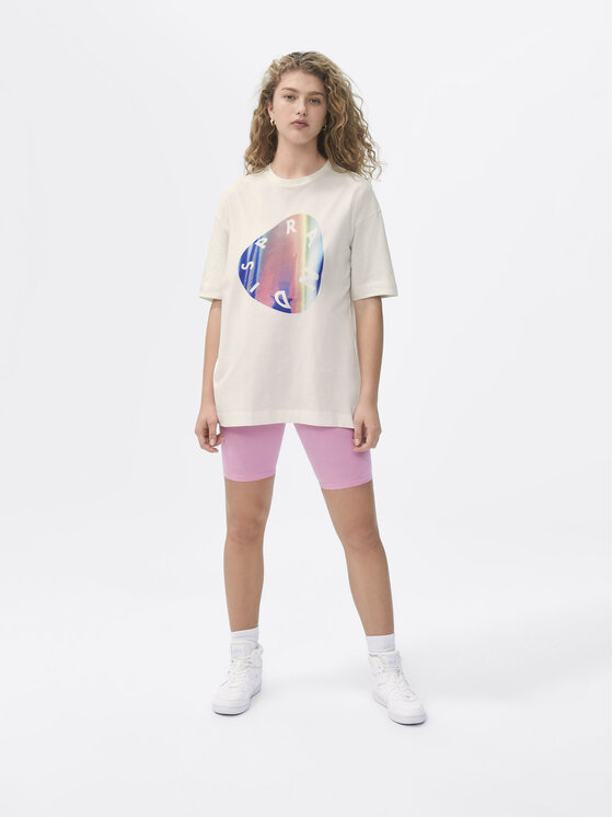 Sprandi Sprandi T-krekls SP22-TSD102 Balts Relaxed Fit