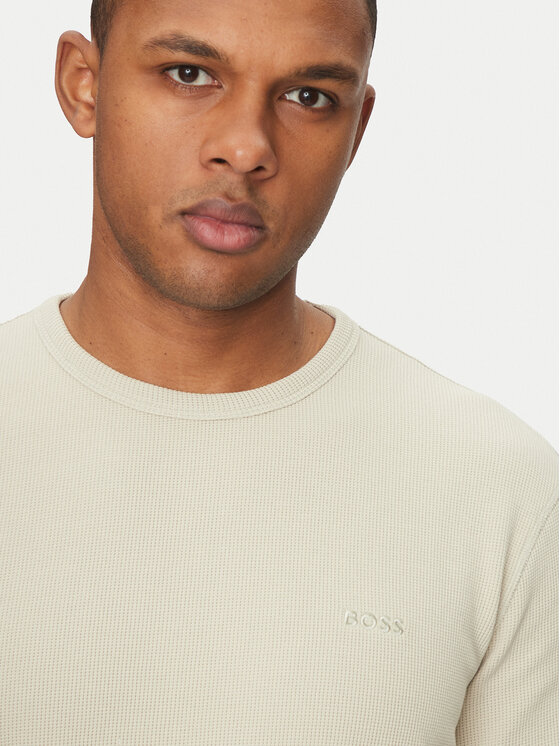 BOSS BOSS Longsleeve Tempesto 50520725 Beige Regular Fit