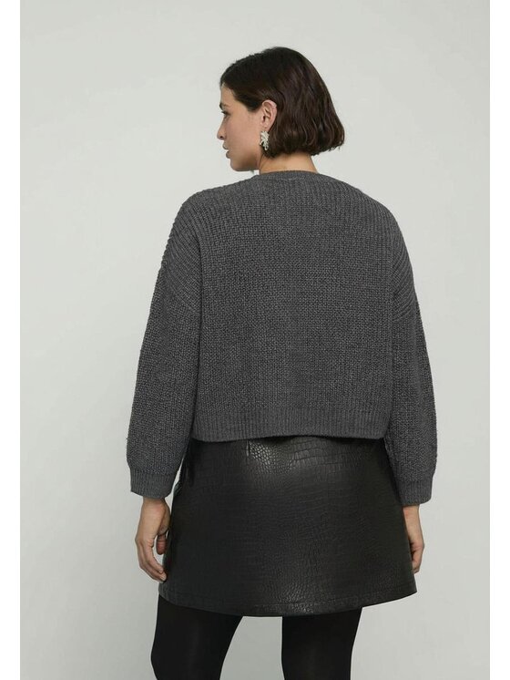 Fiorella Rubino Fiorella Rubino Maglione M023L008285N023 Grigio Regular Fit