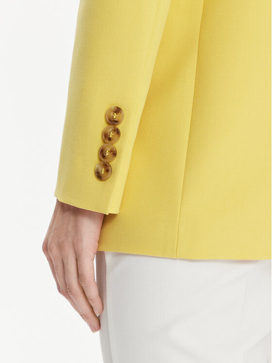 Marella Marella Giacca da abito Estella 2413041131 Giallo Oversize