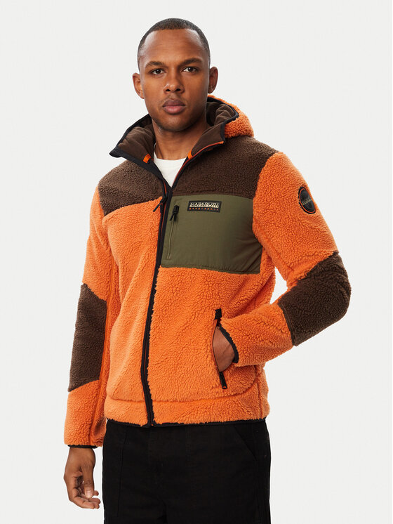 Napapijri Napapijri Fleece Yupik NP0A8AZX Καφέ Regular Fit