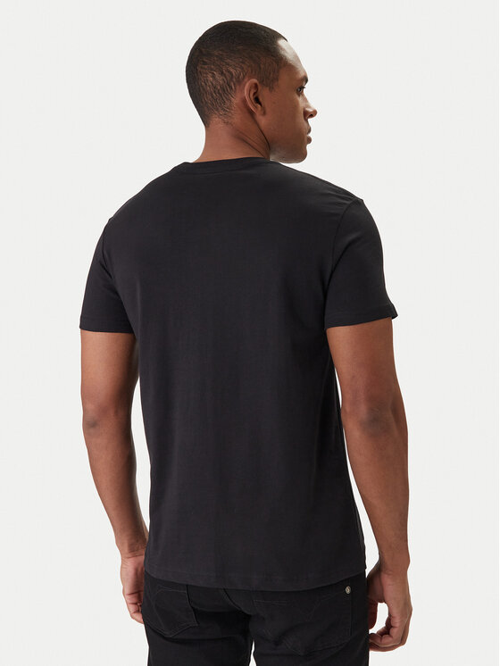 Versace Jeans Couture Versace Jeans Couture T-shirt 80GAHE02 CJ00E Nero Regular Fit