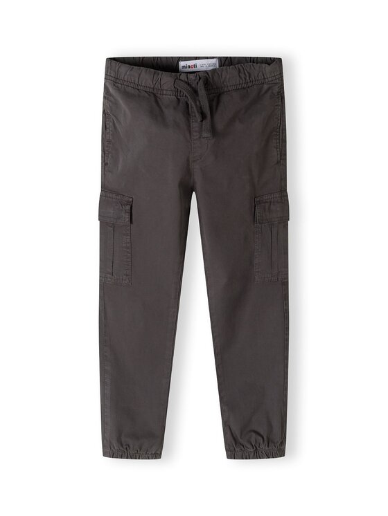 MINOTI MINOTI Spodnie cargo 23pant4 Szary Regular Fit