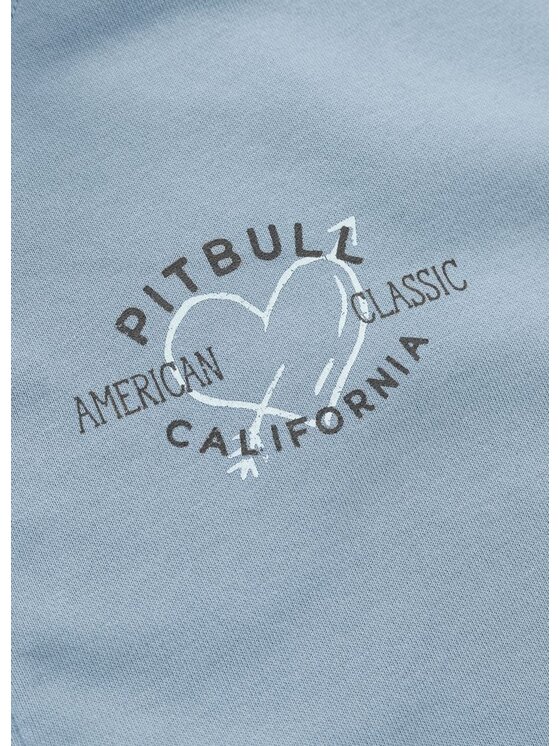 PITBULL PITBULL Bluza MANZANITA HEART Błękitny Regular Fit