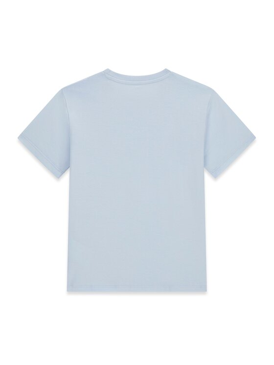 Guess Guess T-Shirt L6GI00 K8HM4 Błękitny Regular Fit