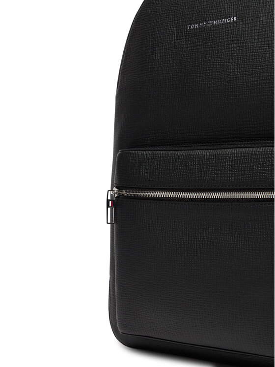 Tommy Hilfiger Tommy Hilfiger Раница Th Business Leather Backpack AM0AM13641 Черен