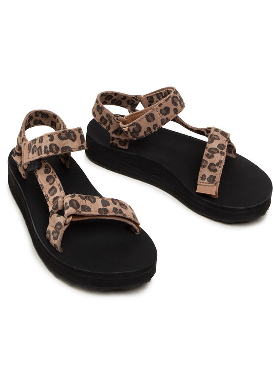 Teva Teva Sandaalid W Midform Universal Leopard 1119070 Pruun