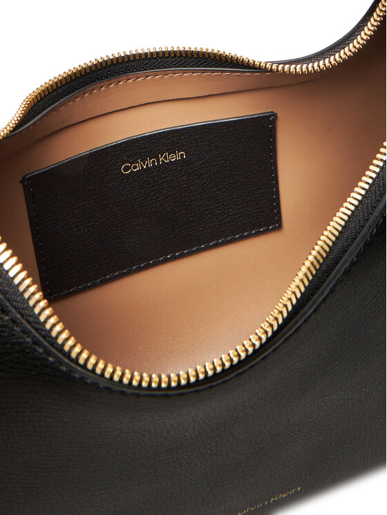 Calvin Klein Calvin Klein Ročna torba Foil Logo Conv Shou?Lder Bag LV04F3272G Črna