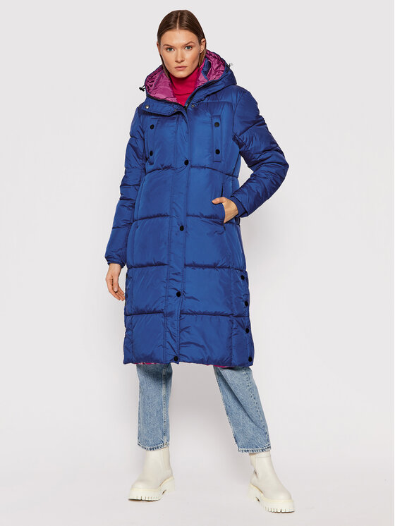 Cappotto Invernale Cappotto Blu Desigual Desigual Cappotto