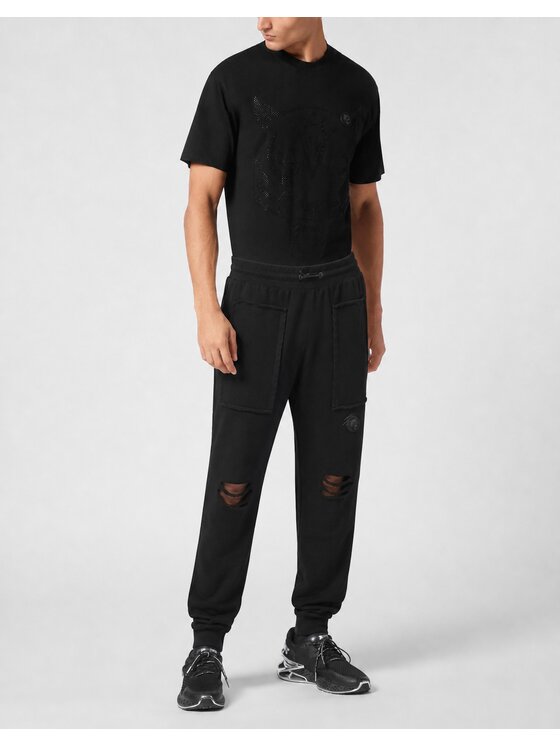 Plein Sport Plein Sport Pantaloni da tuta 31544 Nero Jogger Fit