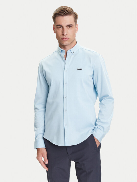 BOSS BOSS Cămașă B_Motion 50544795 Albastru celest Regular Fit