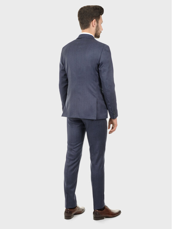 Evenemen Evenemen Garnitur RIVERRO Niebieski Slim Fit
