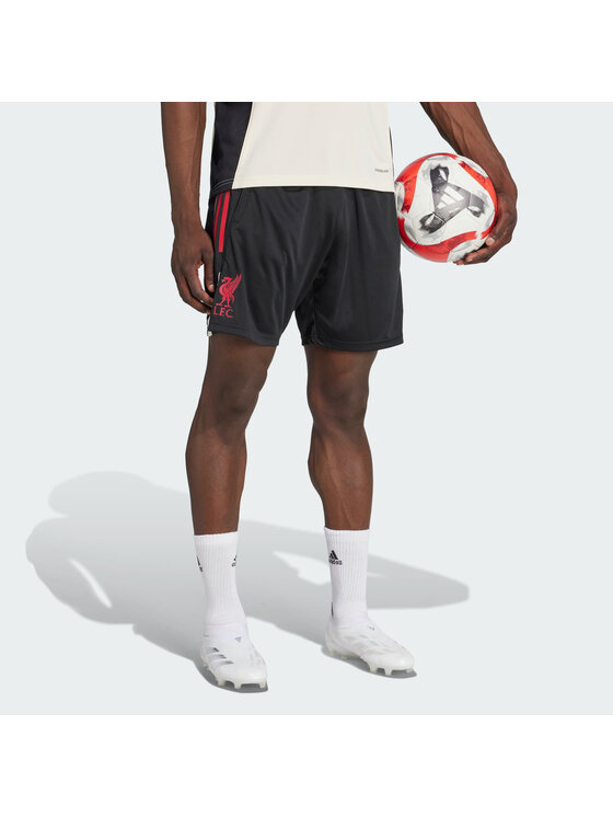 adidas adidas Szorty sportowe Performance Liverpool FC Tiro 25 Competition Czarny Regular Fit