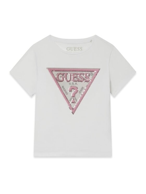Guess Kids Guess Kids Tank top 180682 Bílá Classic Fit