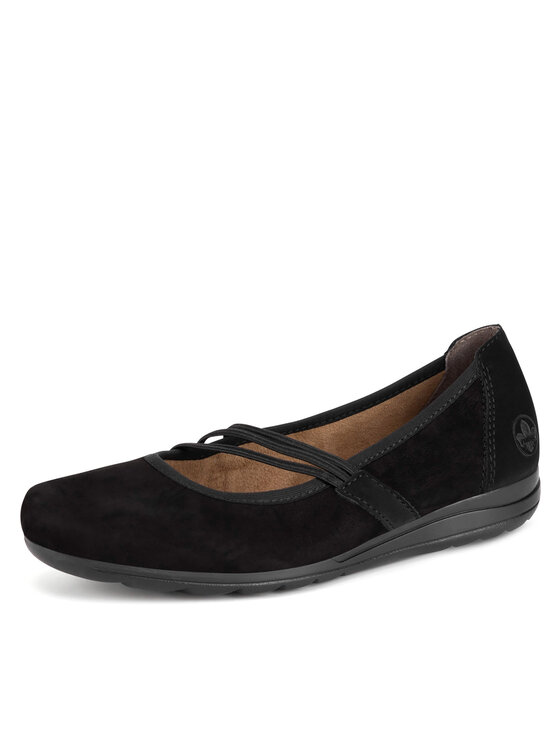 Rieker Rieker Ballerine L9369-00 Nero
