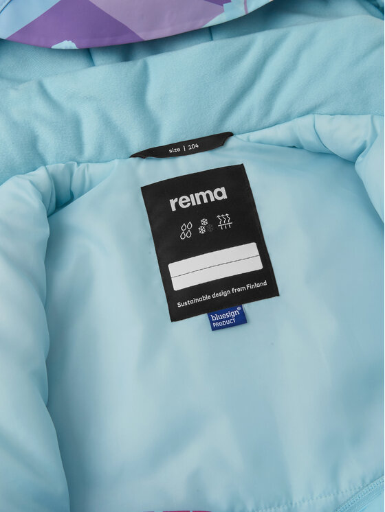 Reima Reima Kombinezon zimowy Reach 5100067C Turkusowy Regular Fit