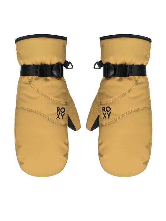 Roxy Roxy Lyžařské rukavice Jetty Solid Mitt  ERJHN03268 Šedá