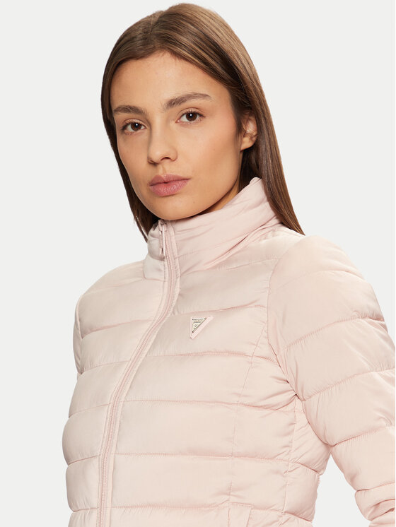 Guess Guess Pernata jakna V4YL04 WF3X0 Ružičasta Regular Fit