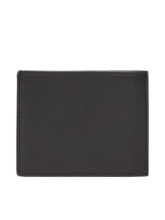 Calvin Klein Calvin Klein Портфейл Modern Plaque Bifold 5cc W/Coin K50K509976 Черен