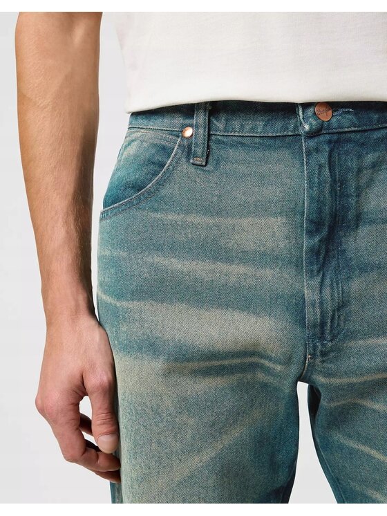 Wrangler Wrangler Jeans 13MWZ Men's Western Zipper Blu Basic Fit