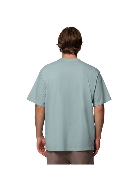 Columbia Columbia T-Shirt 215505 Niebieski Regular Fit