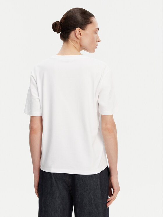 French Connection French Connection T-Shirt 76QZA Bílá Relaxed Fit