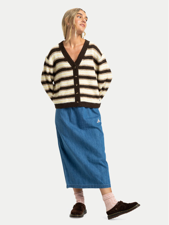 Quiksilver Quiksilver Gonna di jeans Yukon EQWWK03028 Blu scuro Regular Fit