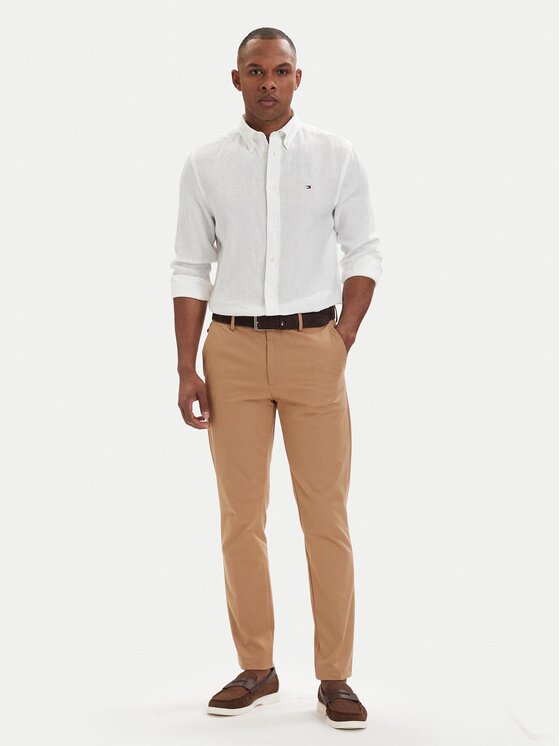 Tommy Hilfiger Tommy Hilfiger Camicia MW0MW41530 Bianco Regular Fit