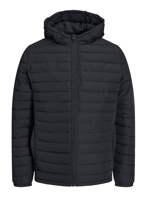 Jack & Jones Jack & Jones Demisezoninė striukė Recycle 12235898 Juoda Regular Fit