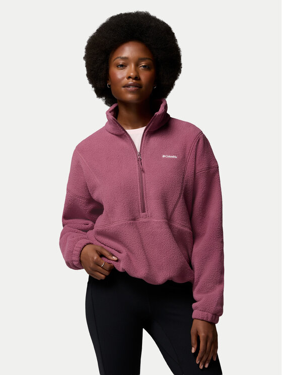 Columbia Columbia Fleecejacke Timber Meadow™ Mtr 2173481 Dunkelrosa Regular Fit