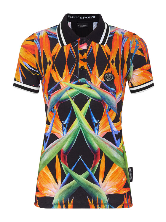 Plein Sport Plein Sport Polo 2903 Czarny Regular Fit