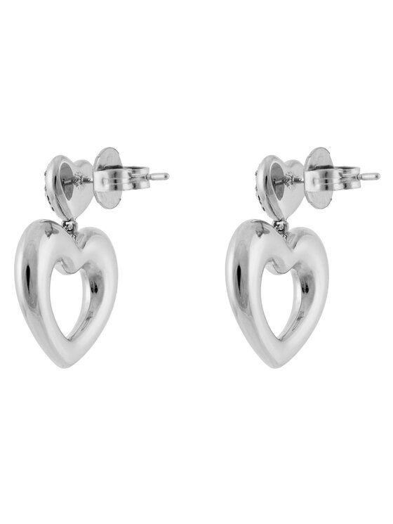 Guess Guess Σκουλαρίκια JUBE05209JW Ασημί