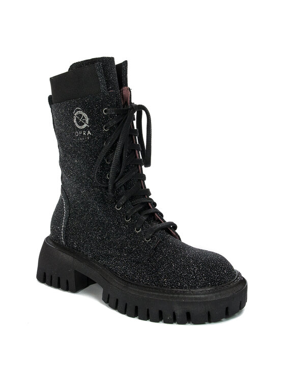 OPRA OPRA Botki OP034-35/00-6 Czarny