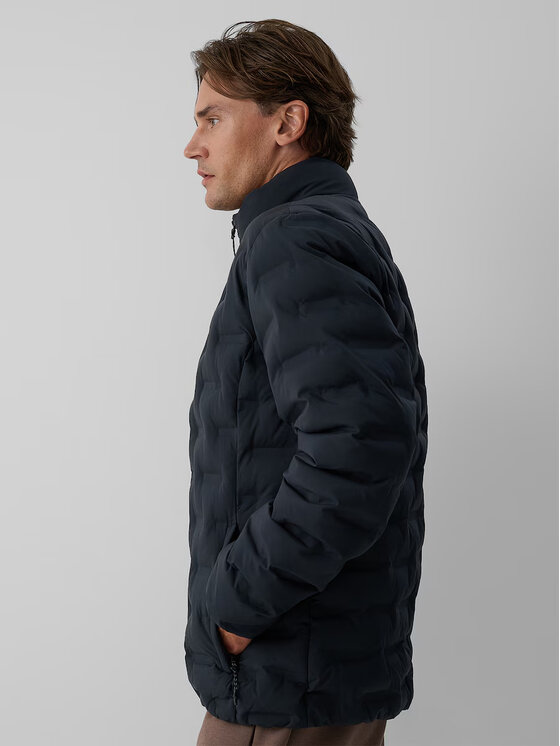 4F 4F Kurtka puchowa CITY JACKETS Czarny Regular Fit